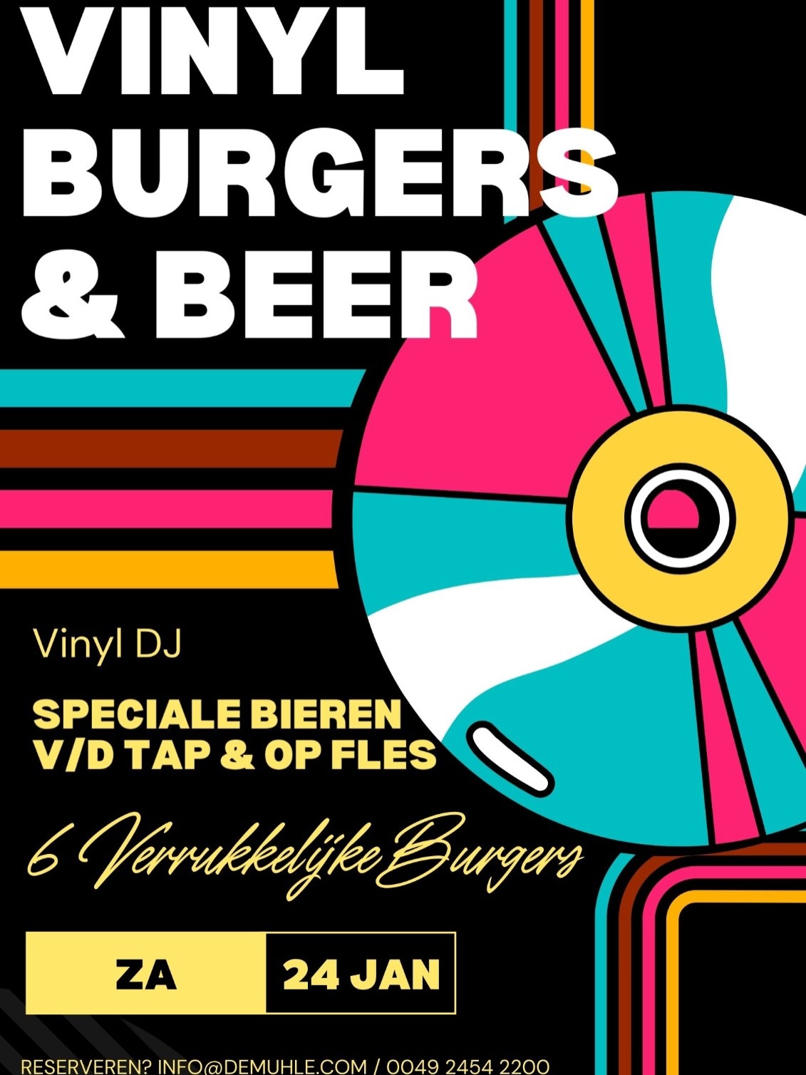 Vinyl, Burger & Bier