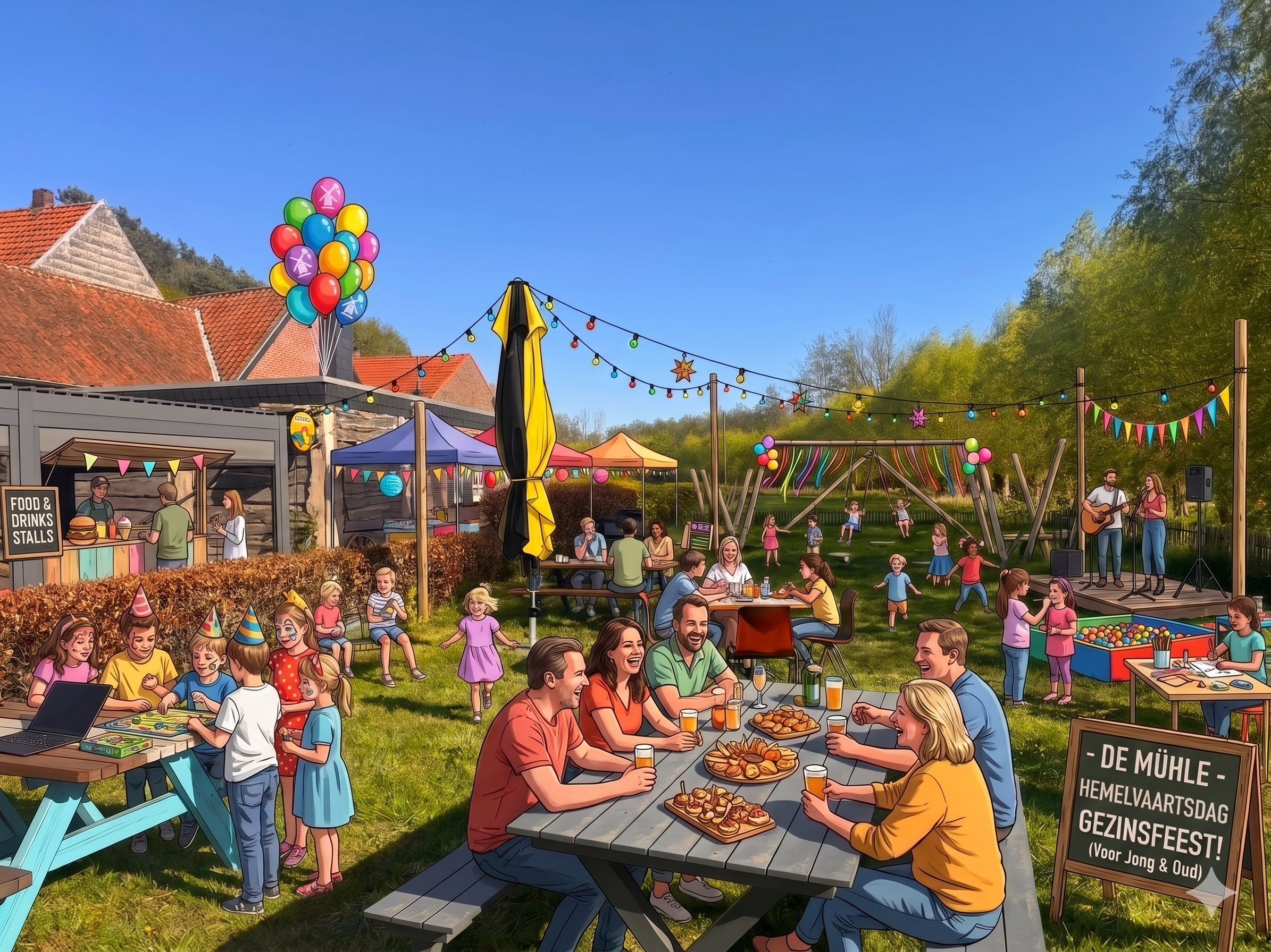 Opening Zomerseizoen op Hemelvaartsdag!